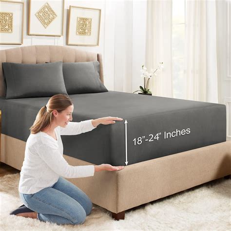 Deep Fitted King Size Bed Sheets