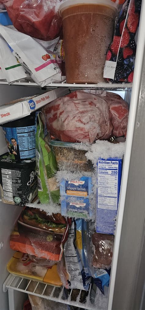 Deep Freezer Left Open