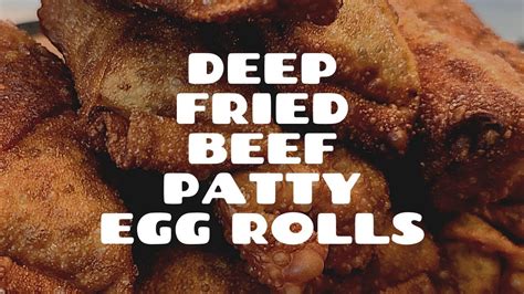 Deep Fried Beef Patty