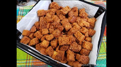 Deep Fried Croutons