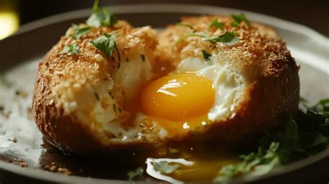 Deep Fried Egg With Shell