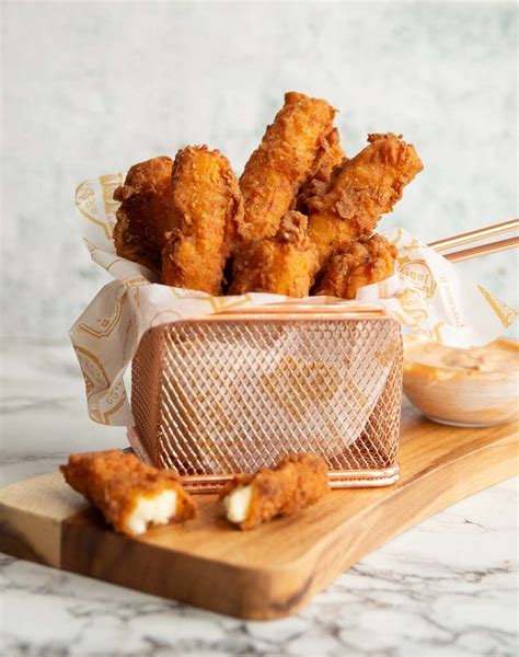 Deep Fried Halloumi Batter