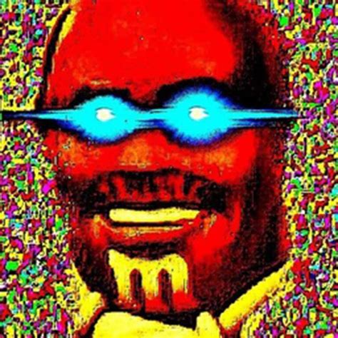Deep Fried Meme Face