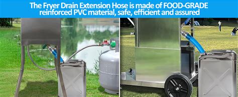 Deep Fryer Oil Drain