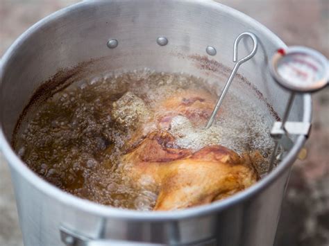 Deep Frying A Large Turkey