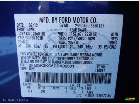 deep impact blue color code