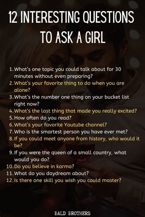 deep interesting questions to ask a girl
