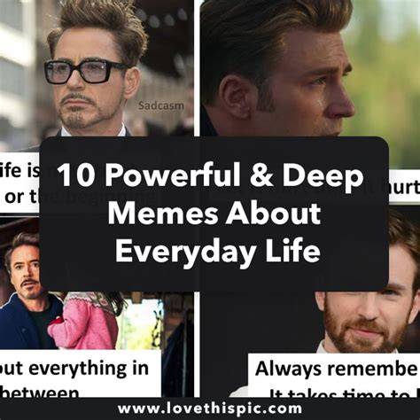 Memes This Picture Is So Deep Life Is Mostly Pain and Misery Constant