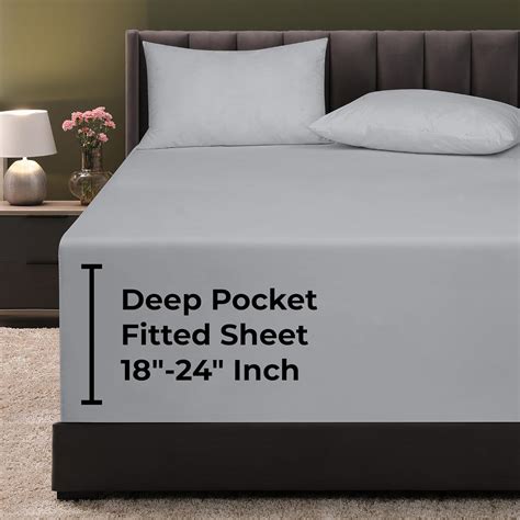 Deep Pocket Fitted Sheets Full Size