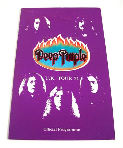 deep purple burn tour