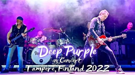 deep purple concerts 2022