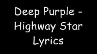 deep purple highway star not fade away lyrics