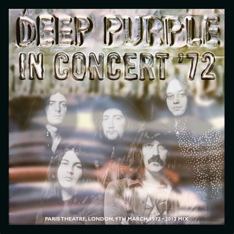 deep purple in concert 1972