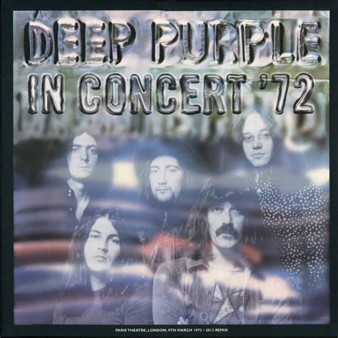 deep purple in concert 72