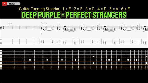 deep purple perfect strangers tab