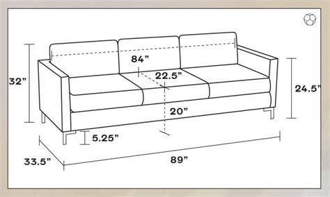 Deep Set Couch Dimensions