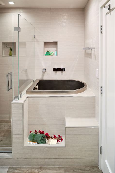 Deep Soaking Tub Shower