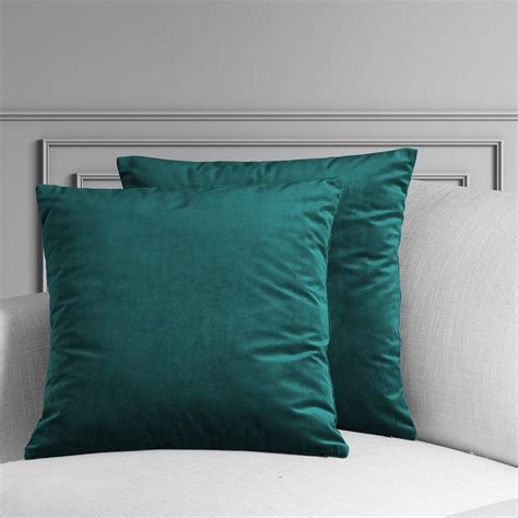 Deep Teal Cushion Covers