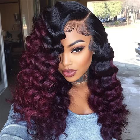 Deep Wave Middle Part Quick Weave