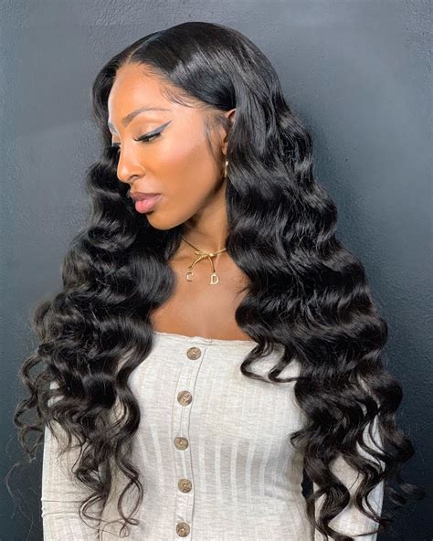 deep wavy human hair