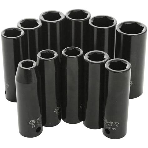 Deep Well Socket Set 1/2 Drive