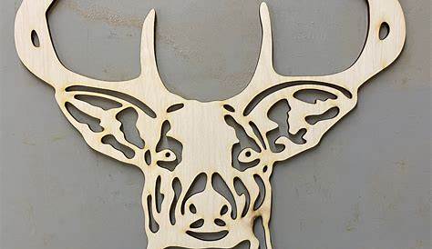 4 Best Images of Printable Deer Stencils - Deer Head Template