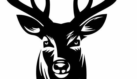Deer head Royalty Free Vector Image - VectorStock