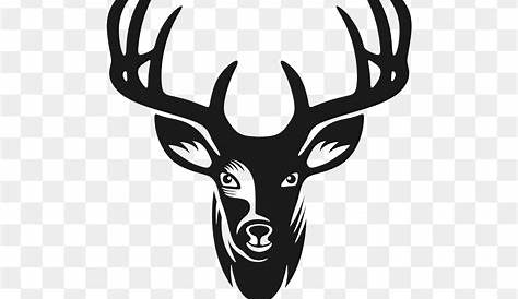 Deer Head Image SVG