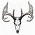 deer skull clip art free