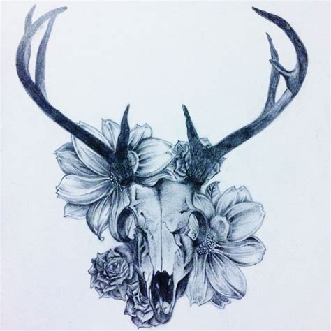 deer tattoo sketch Tumblr