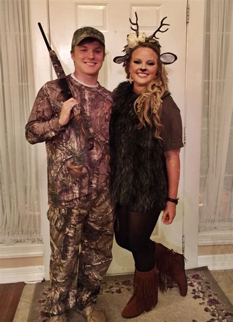 deer and hunter halloween costume