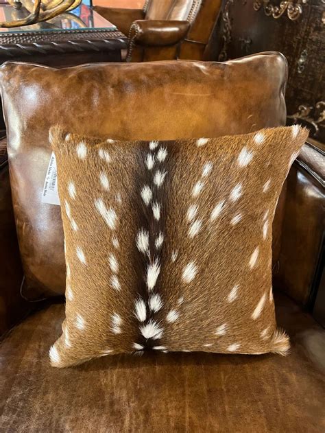 Deer Hide Throw Pillows