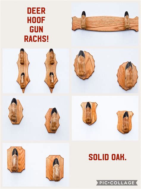 Deer Hoof Gun Rack Kit