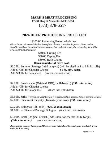 Field To Freezer Program Provides Deer Processing Tips The Rogue