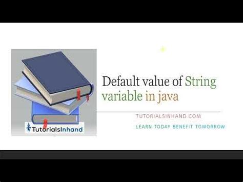 default initial value of string in java