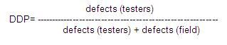 Defect Detection Percentage Formula In Software Testing