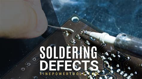 Defects Of Soldering