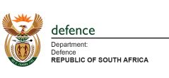 defence department south africa