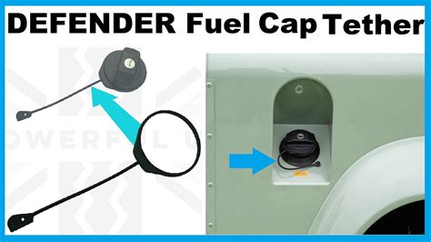 Defender Fuel Cap Tether