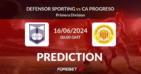 defensor sporting ca progreso prediction