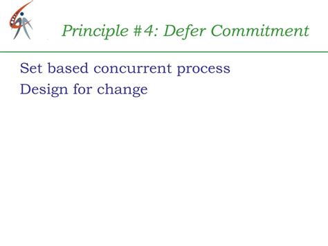 Defer Commitment Meaning