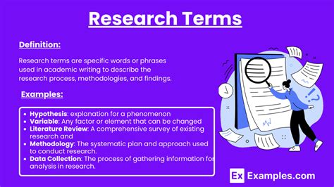 define and explain the term research