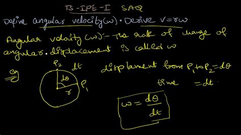 define angular velocity in physics class 11