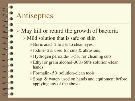 Define Antiseptic Language