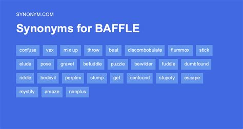 Define Baffle Antonym