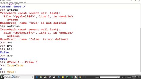 define boolean type in python