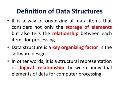define data structures and explain their importance in programming