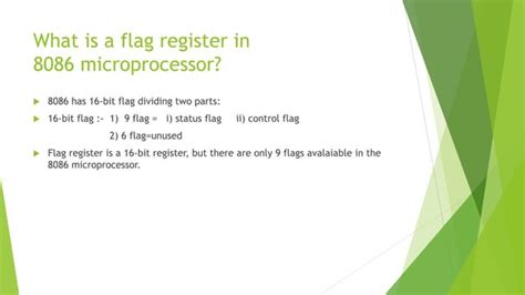 Define Flag With Respect To Microprocessor