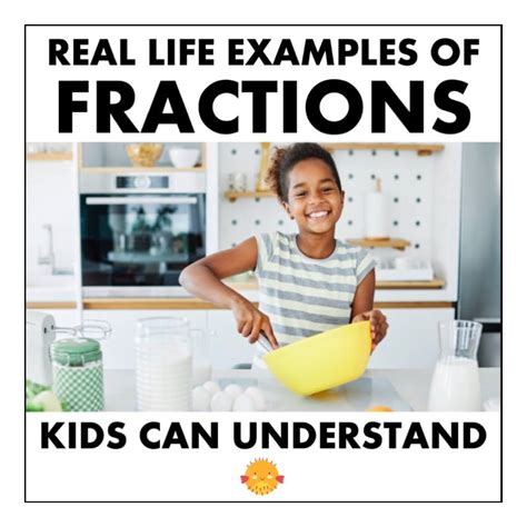 define fractions with examples from daily life