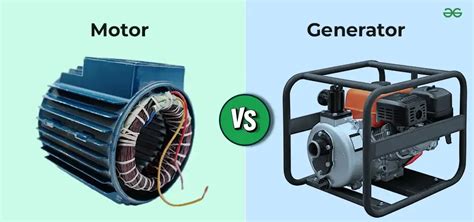 Define Generator And Motor